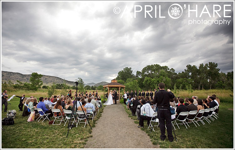 Littleton wedding photographer at a foothills farm wedding near Chatfield State Park
