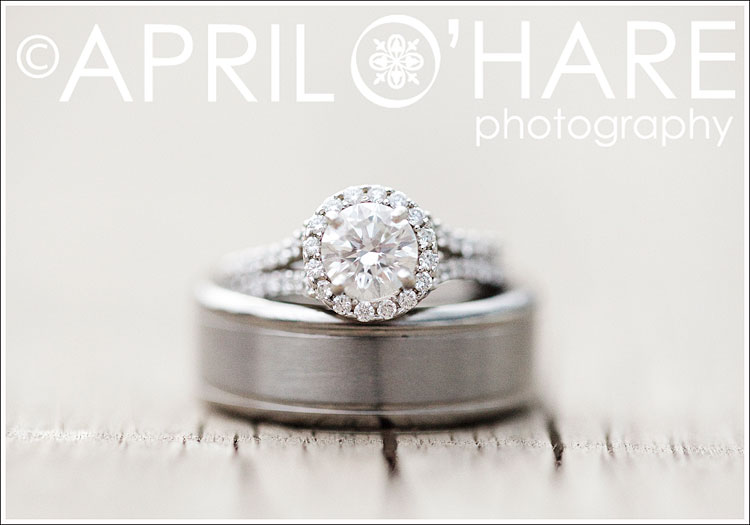 I am loving my new macro lens.  Amy's ring sure is beautiful!