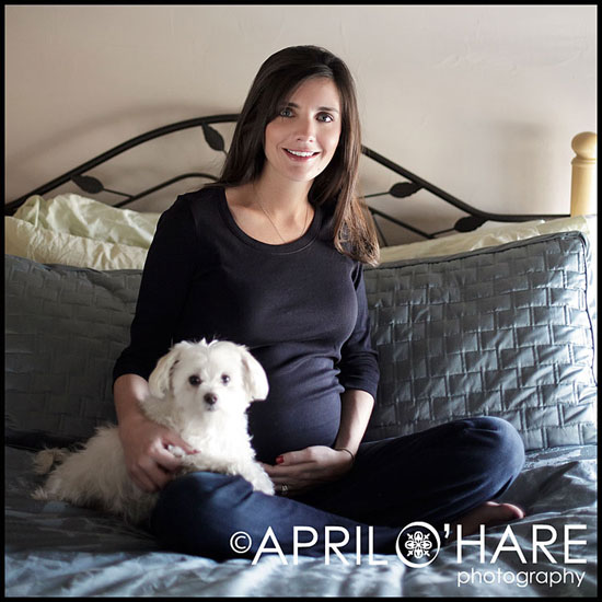Gorgeous In Home Maternity Photography