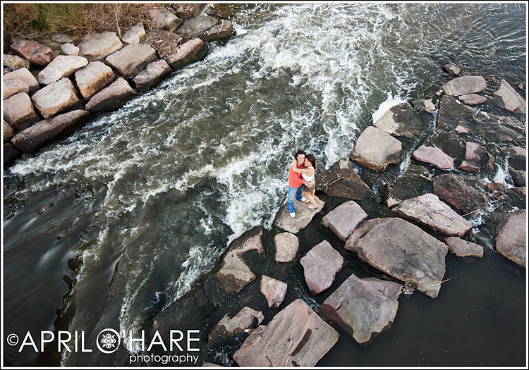 Interesting Denver CO Engagement Photography