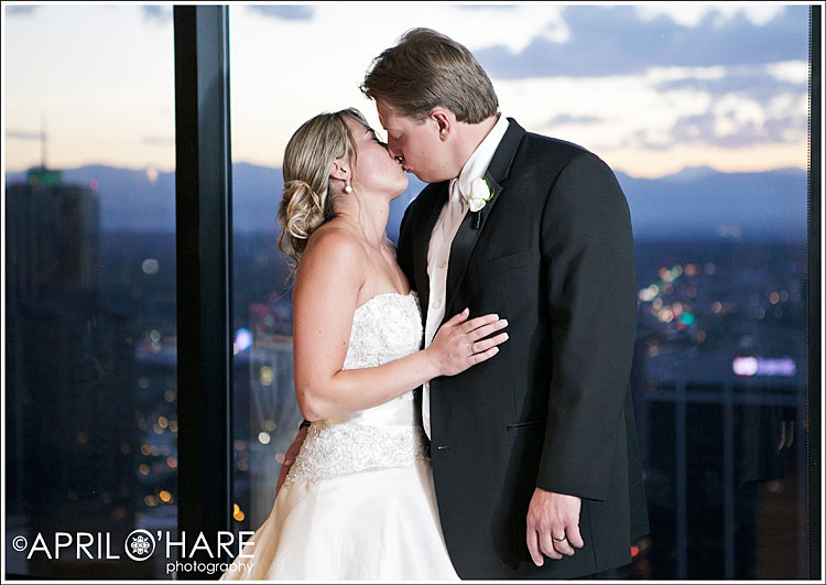 Gorgeous Denver CO Wedding Sunset Photography