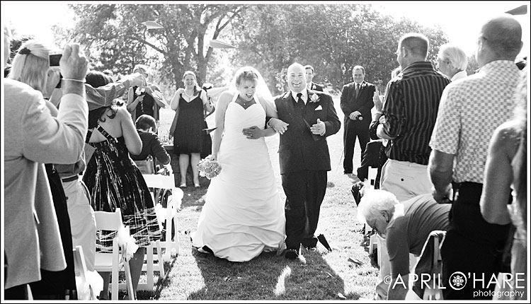 B&W Denver CO Wedding Photography
