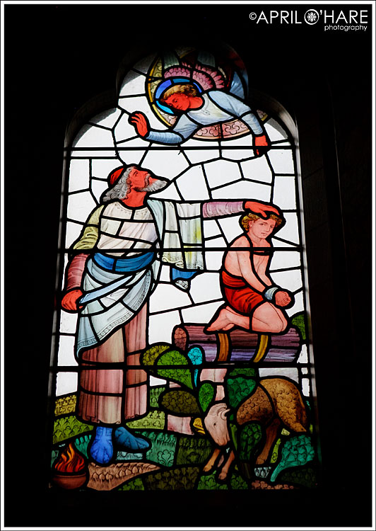 Stained Glass Window at Cardiff Castle