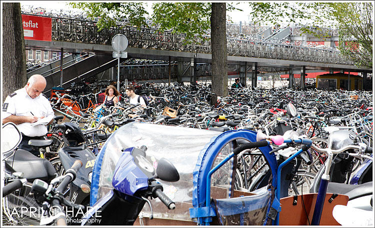 Bike Rack in Amsterdam