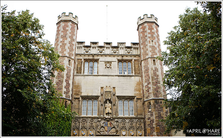 Trinity College Great Gate Cambridge, UK