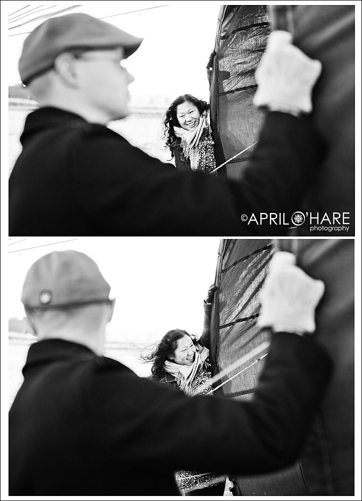 Colorado Hot Air Balloon Engagement Session 