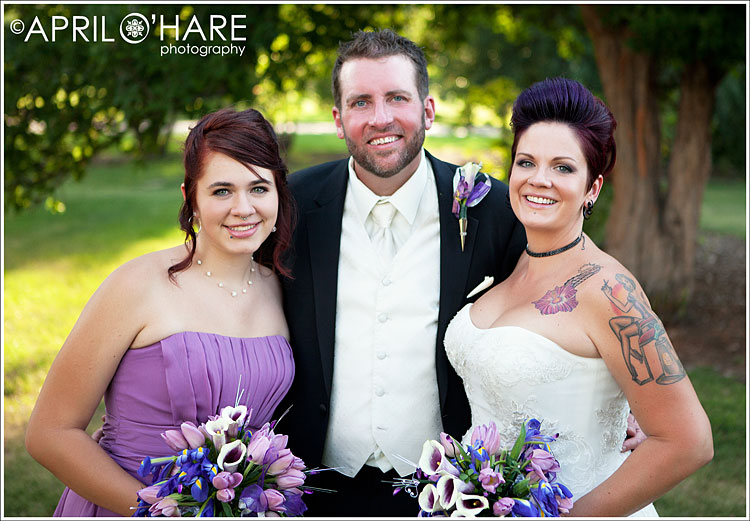 Denver Colorado Family Wedding Portraits