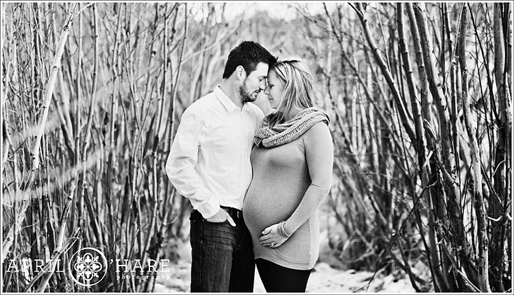 B&W Colorado Maternity Photography