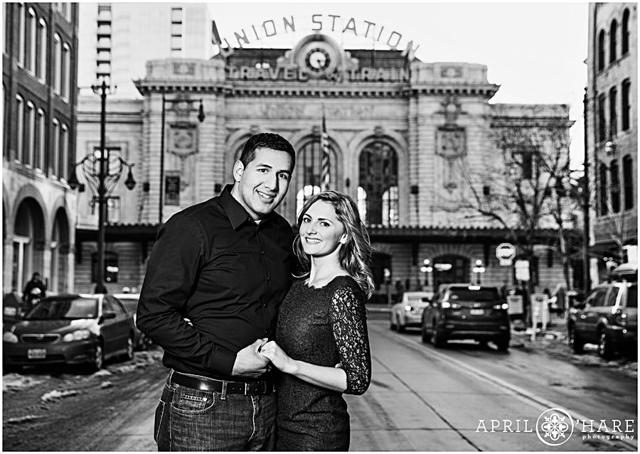 Red Rocks and Union Station Engagement Photos