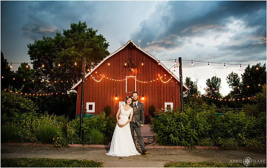 Chatfield Farms Summer Wedding on a Stormy Night
