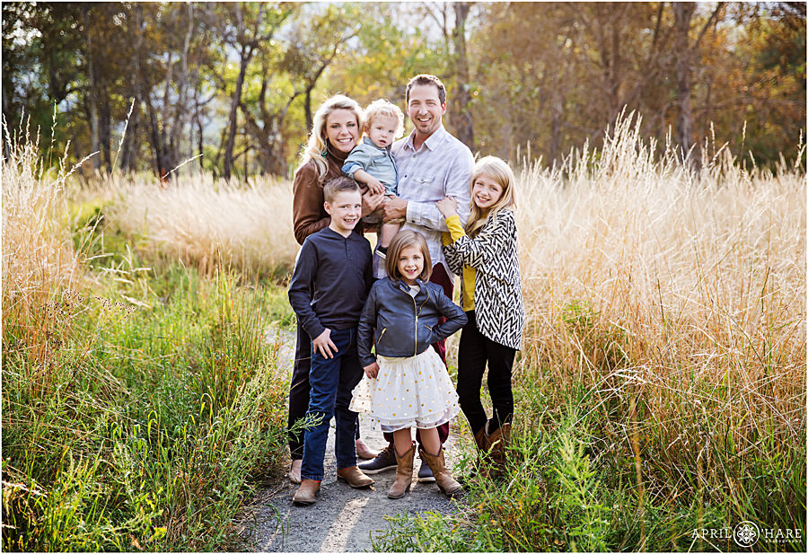 South Mesa Trail in Boulder CO family photos