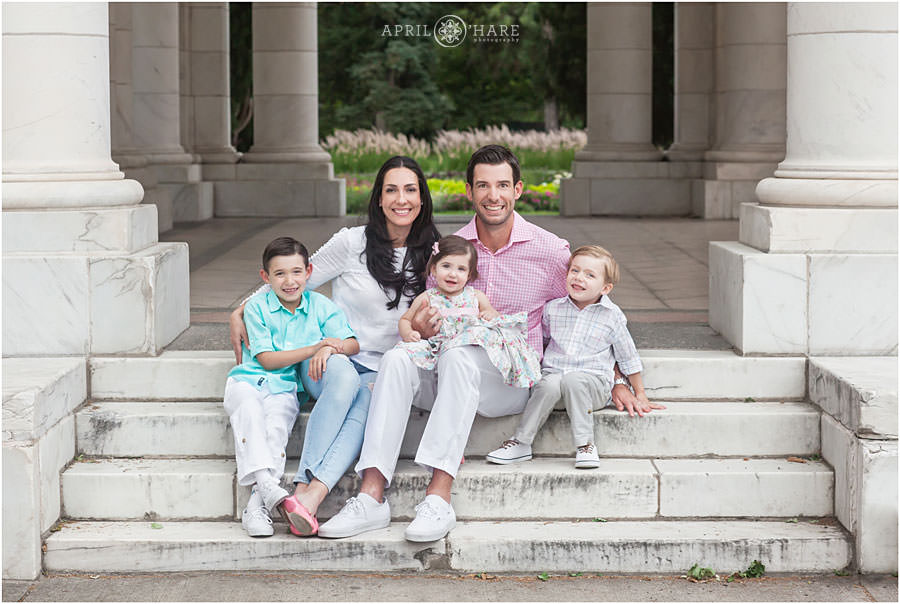Cheesman Park Family Photos in Denver