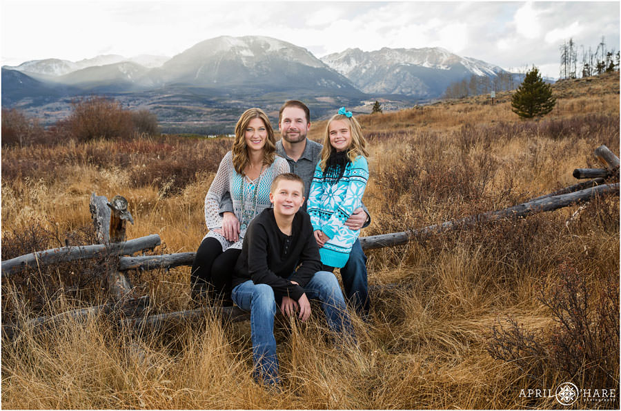 Fall Family pictures in Summit County