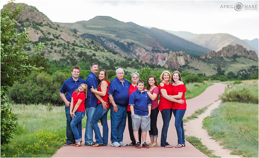 Summer Family Photos at Garden of the Gods
