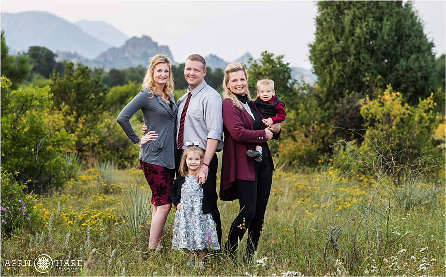 Colorado Springs Family Pictures at Garden of the Gods