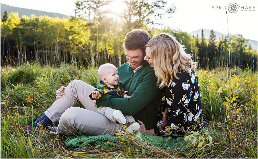 Squaw Pass Road Evergreen Family Photos During Fall