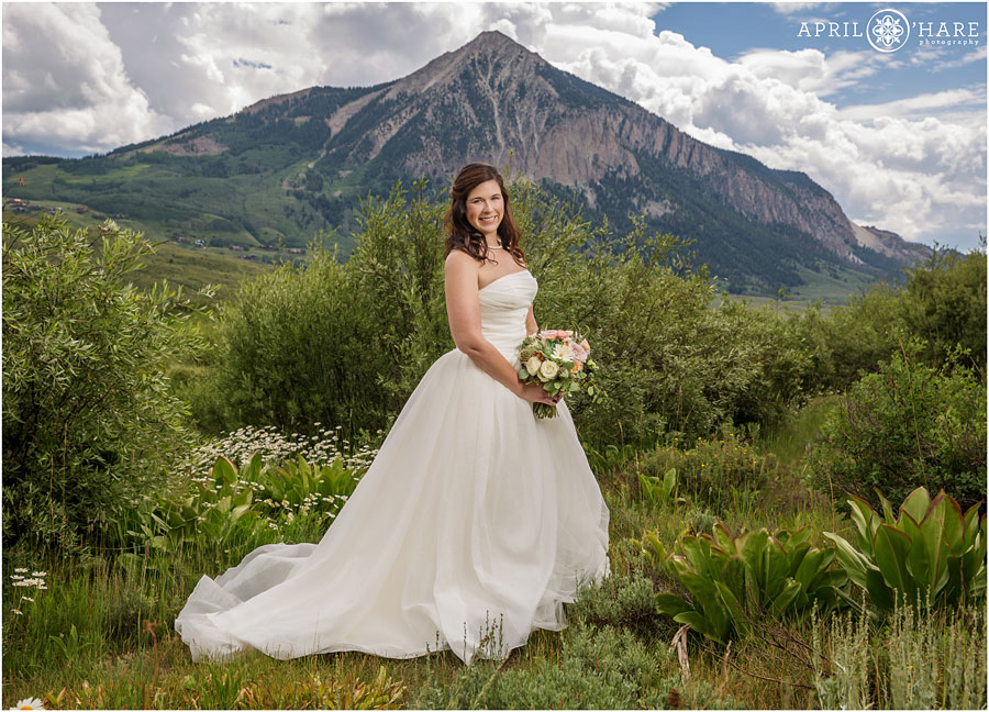 Crested Butte Wedding Photographer Bridal Portrait