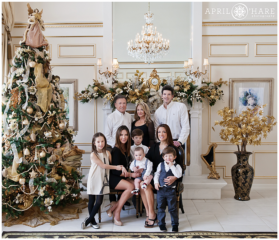 Beautiful Christmas photos at home Niwot Family Photos in Colorado