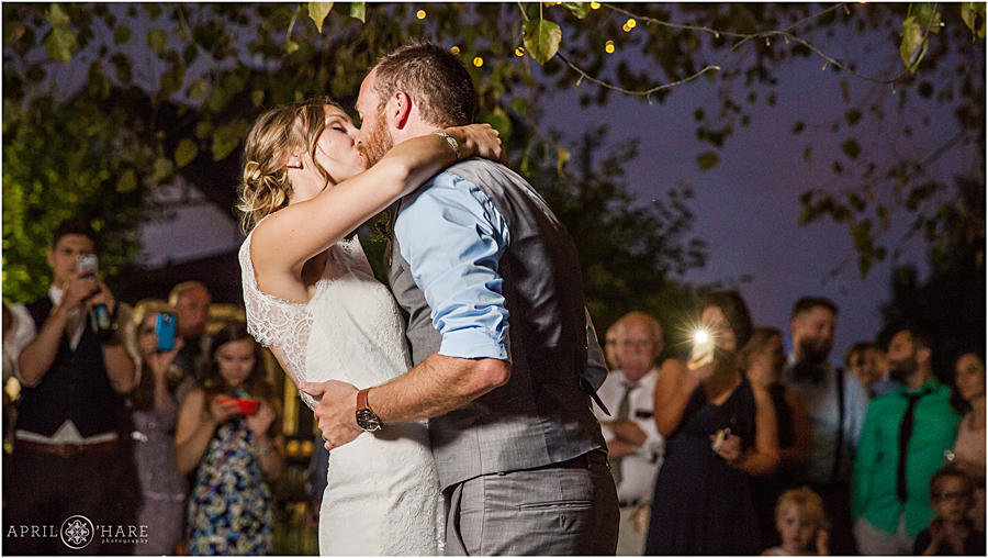 Romantic First Dance at Deer Creek Stables in Littleton Colorado