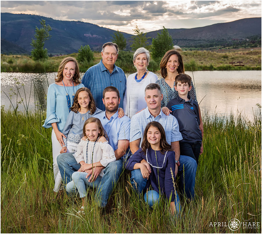 Vail Family Photography at the Eagle River Nature Preserve in Colorado