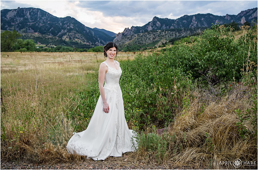 Colorado Bridal Photography at South Mesa Trail in Boulder
