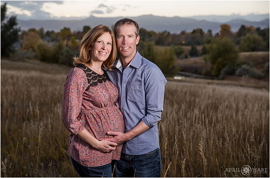 Majestic View Park Maternity Photos in Arvada