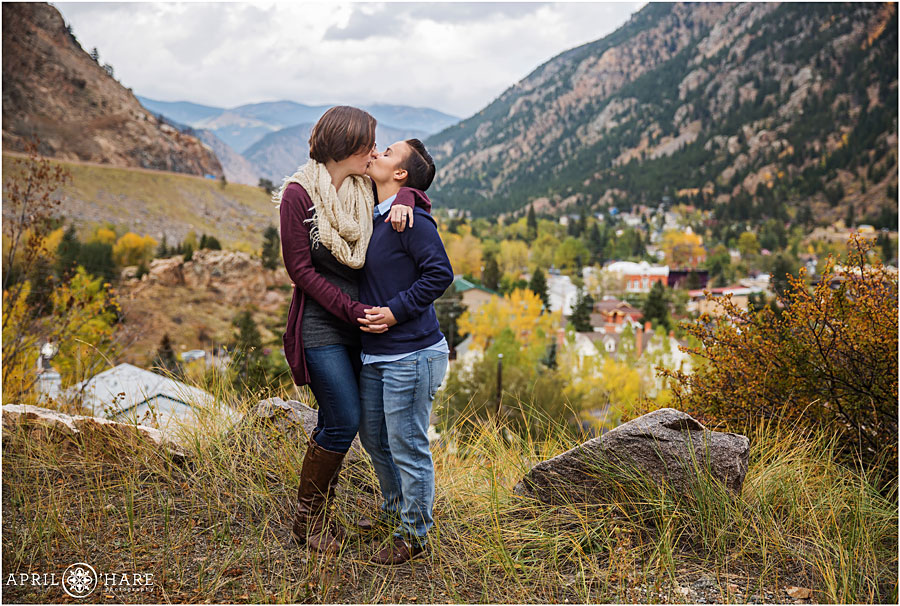 Georgetown Colorado Same-Sex Engagement Photography