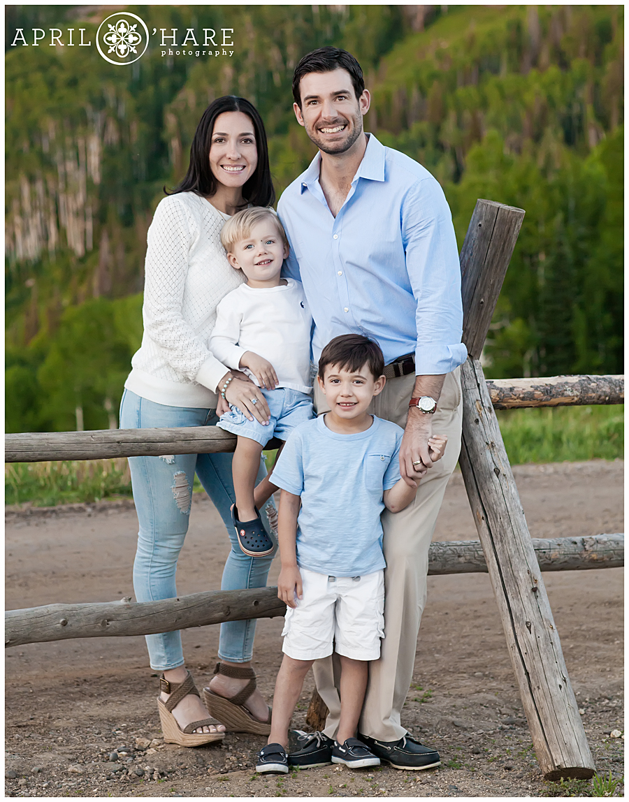 Steamboat Springs Family Photographer at Steamboat Resort During Summer