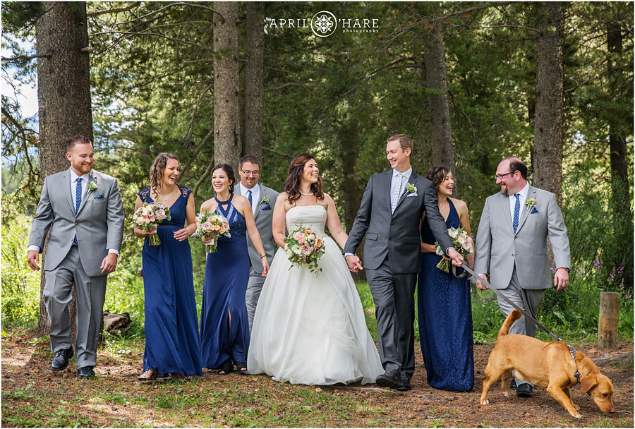 Natural wedding photography from a Crested Butte wedding photographer