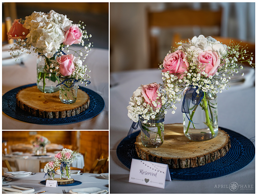 Table Centerpieces at Chatfield Farms