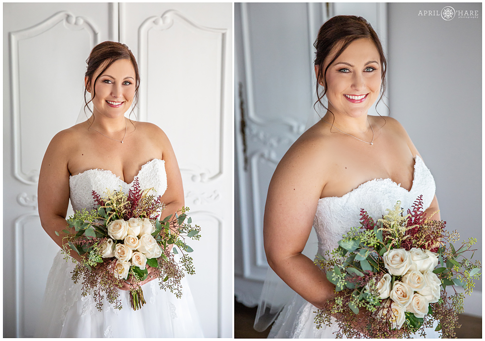 Gorgeous bridal portraits with natural light