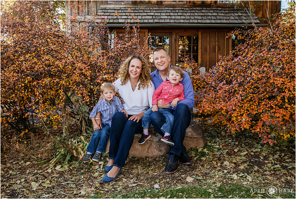 Lakewood Heritage Center Family Photos During Autumn in Colorado