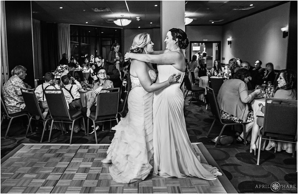 B&W Artistic Wedding Photography at The Golden Hotel in Colorado