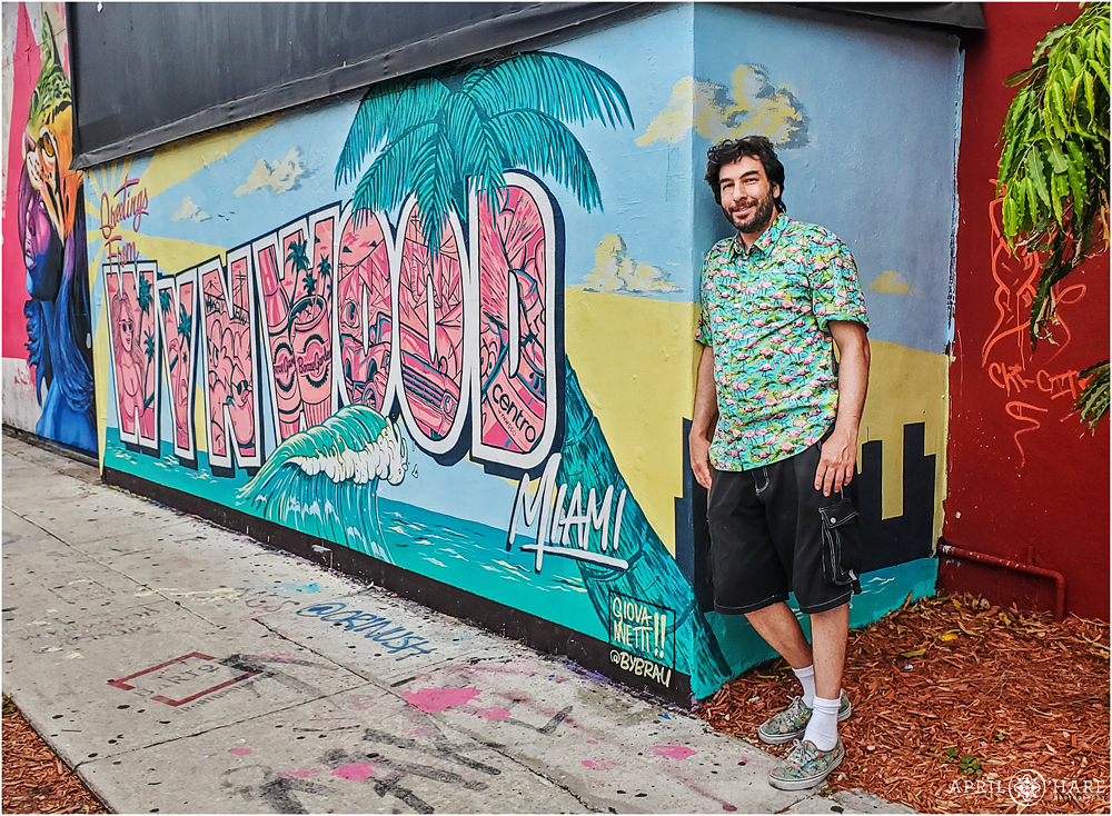 Greetings from Wynwood Wall Mural in Miami Florida