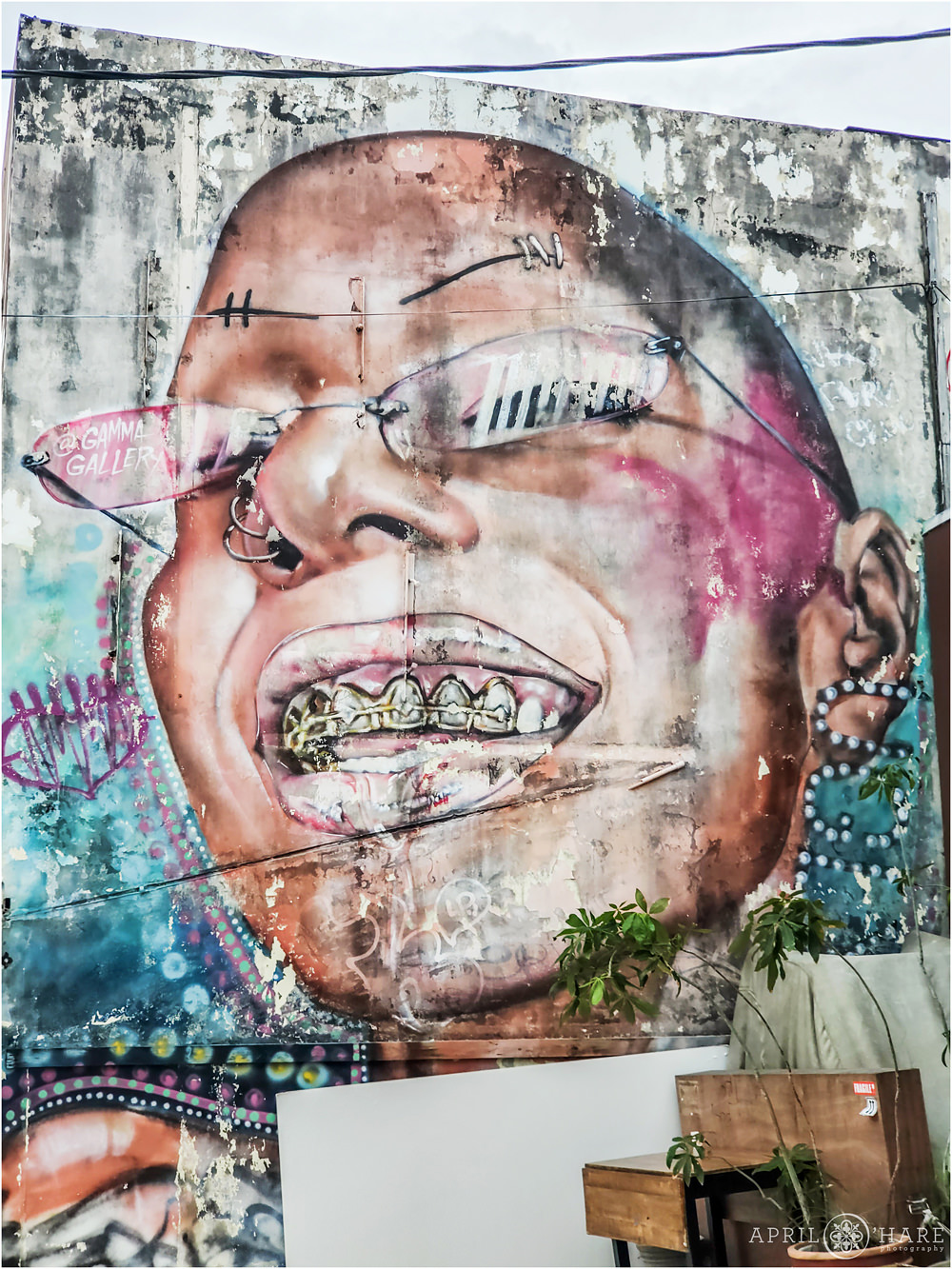 Jazelle UglyWorldWide street art by Gamma Gallery in Wynwood Miami Florida