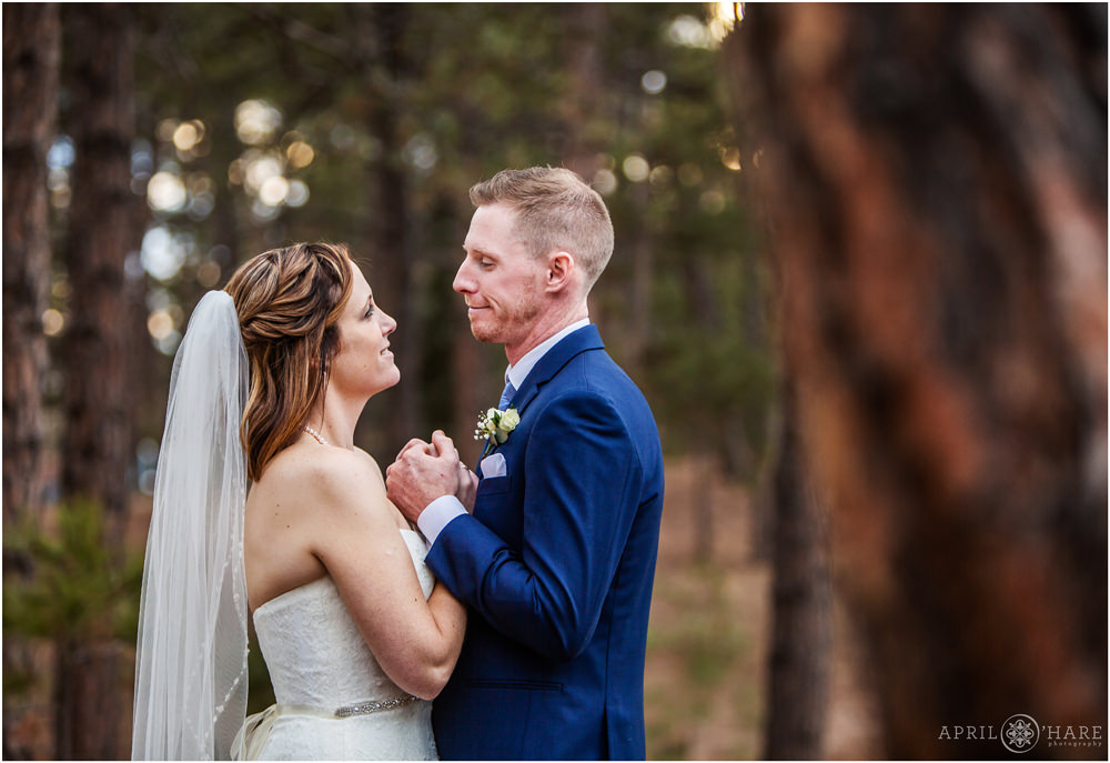 Romantic Outdoor Forest Wedding Photos from a Spring Wedding at Black Forest Wedgewood Weddings