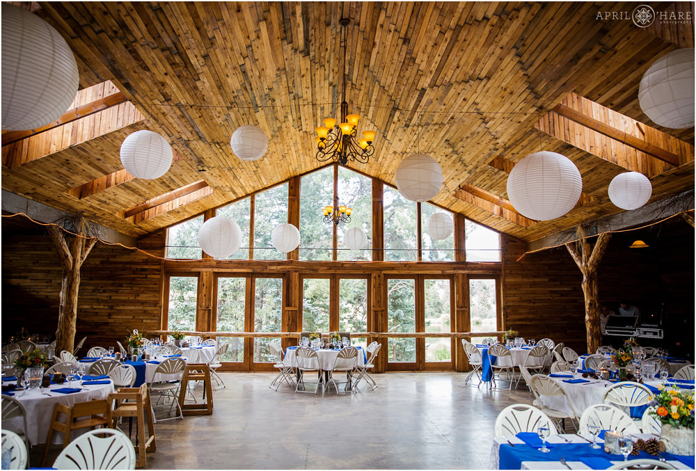 Modern barn wedding venues in Colorado