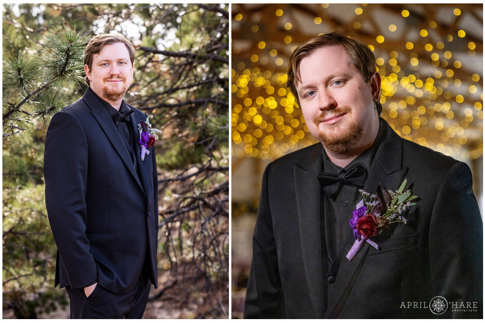 Groom portraits at Once Upon a Time in Kiowa CO