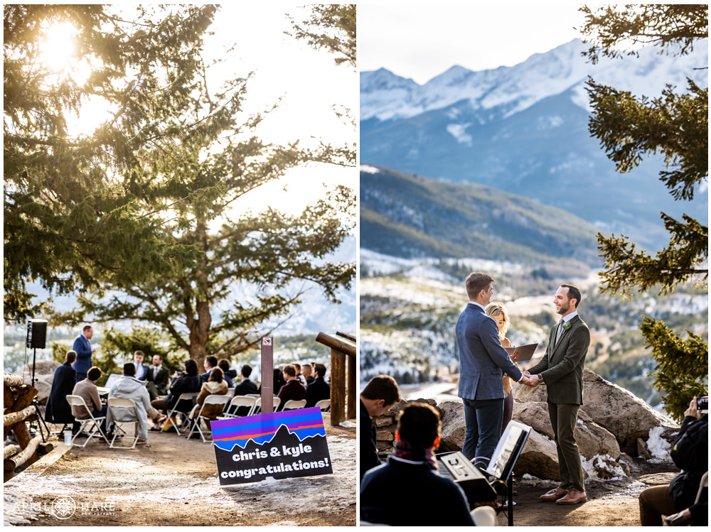 Sapphire Point wedding during October with two grooms