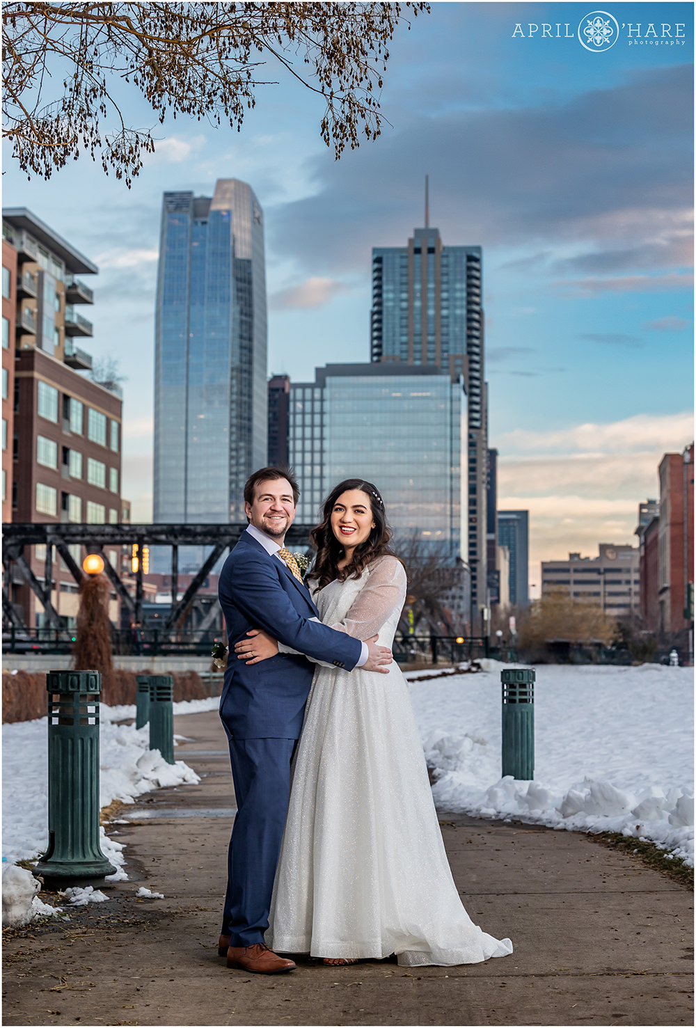 New Year's Eve winter wedding in Denver Colorado