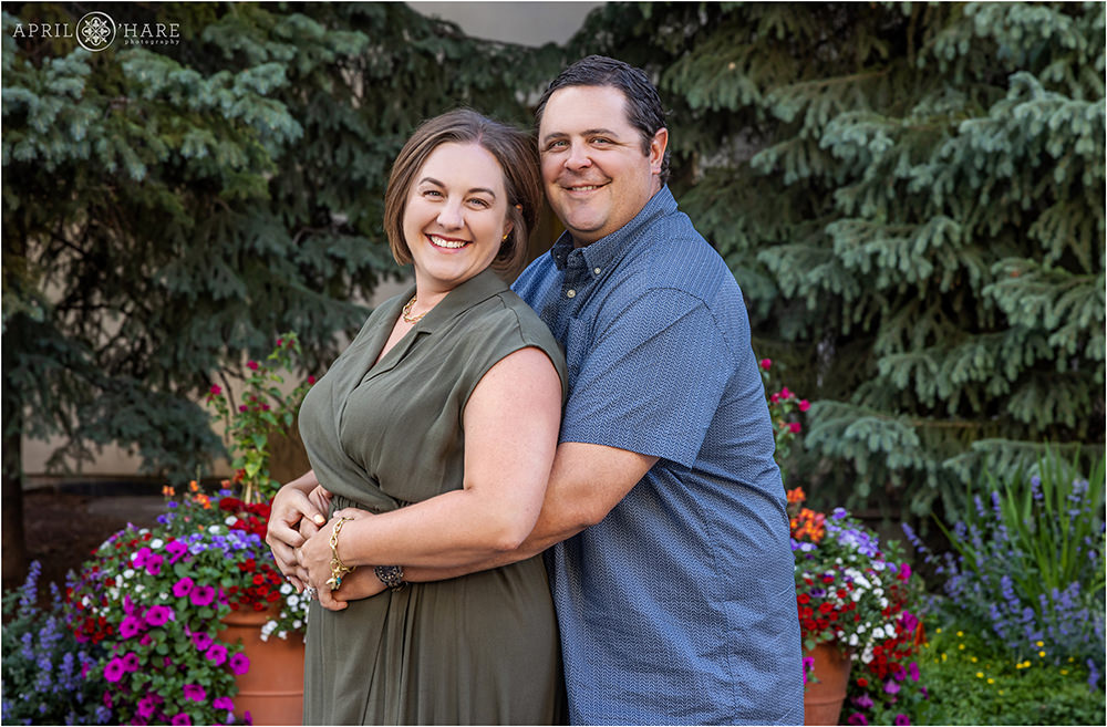 Couple portrait in Vail in CO