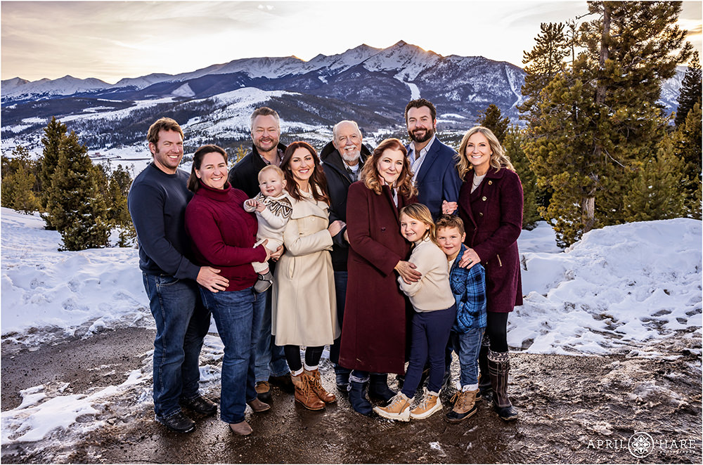 Family photography at Sapphire Point in Colorado