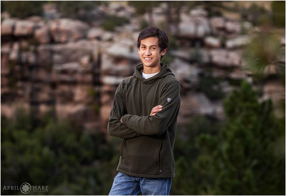 Castlewood Canyon Senior Portrait