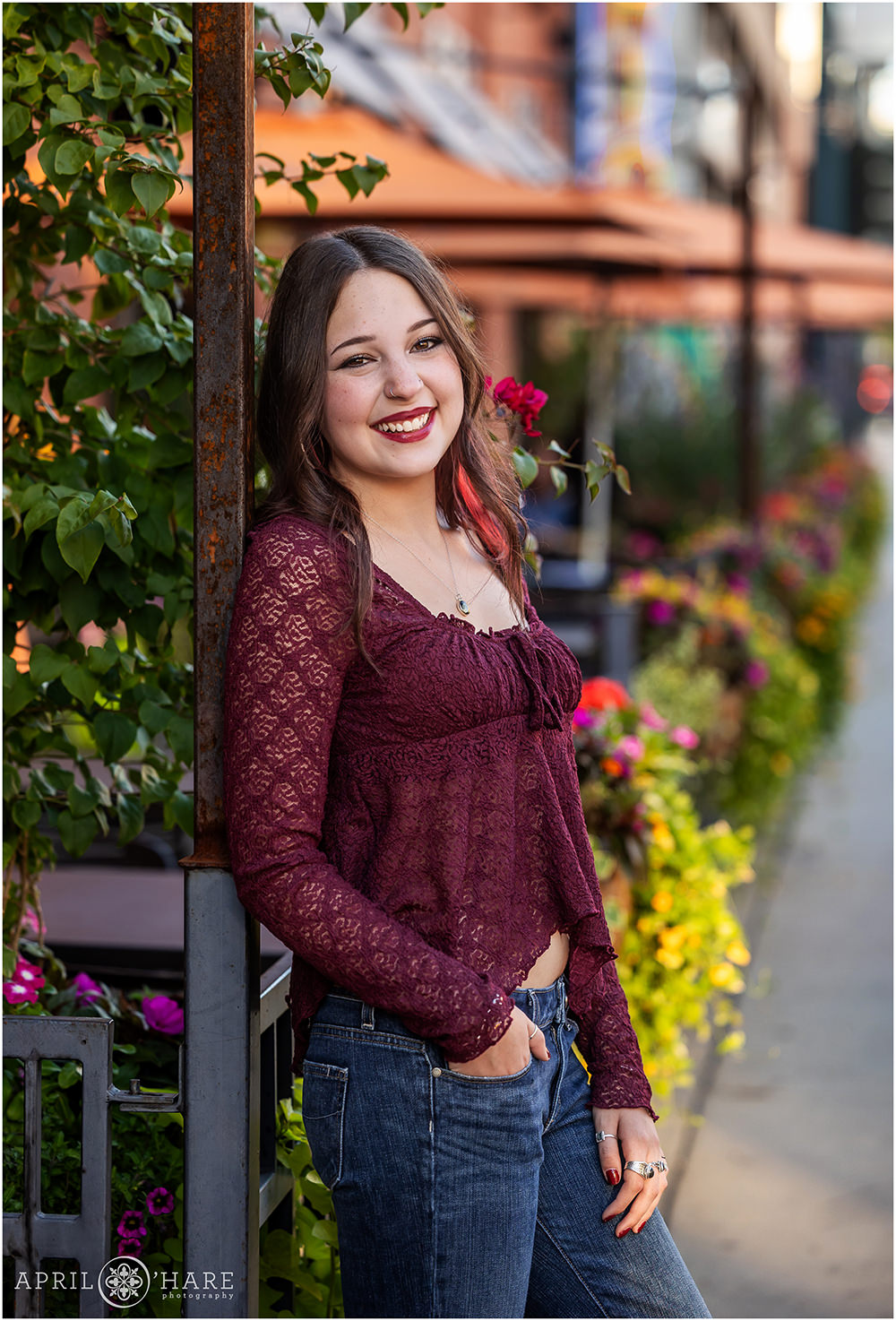 Senior Photography on the streets of Downtown Denver