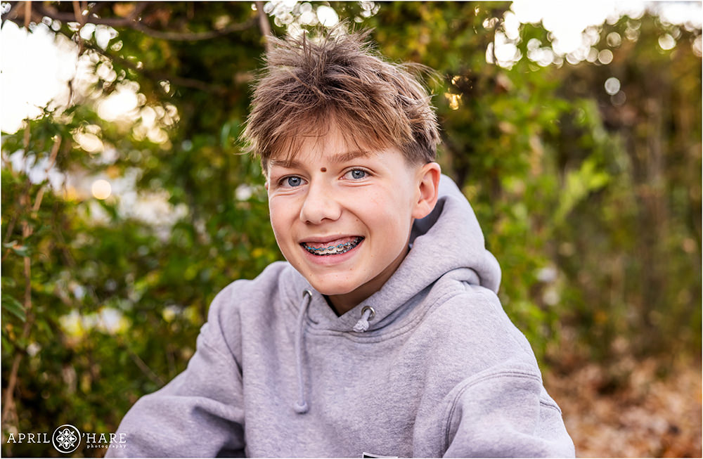 At Home Family Portrait Session in Littleton, Colorado