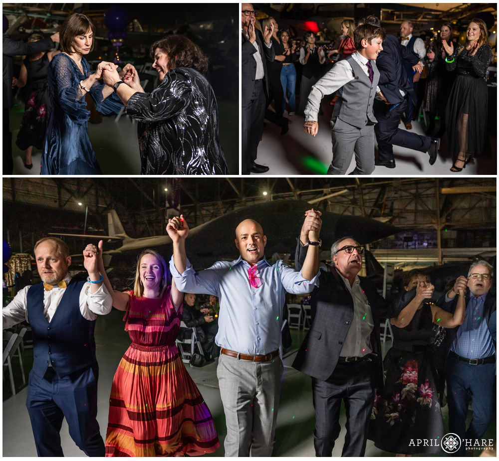 Dancing at Wings Over the Rockies in Denver CO