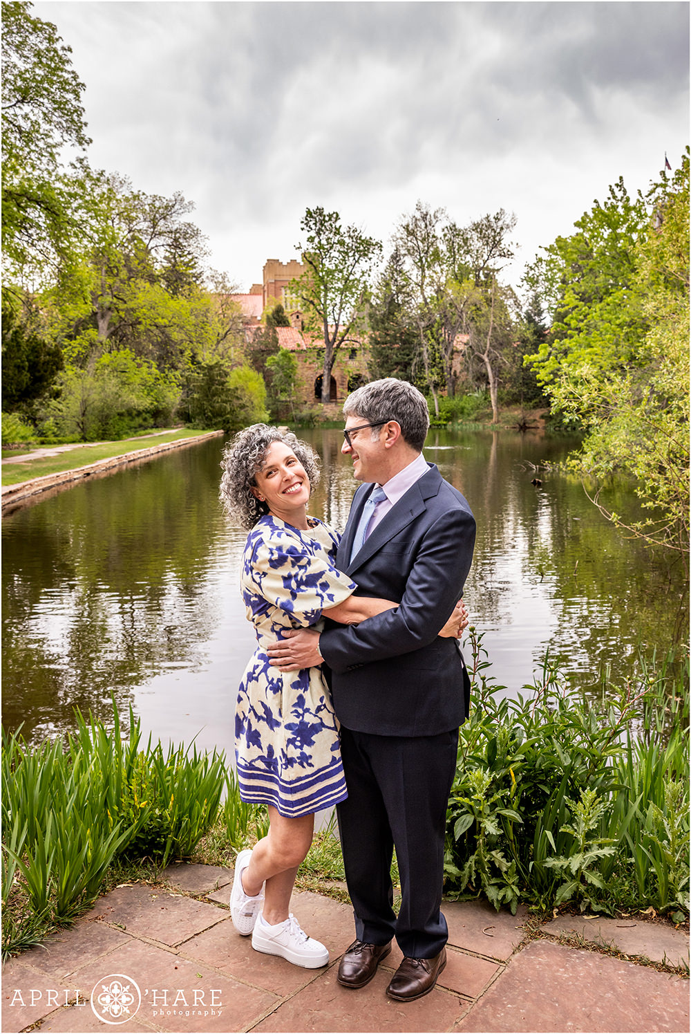Family Photography at Varsity Lake prior to Bar Mitzvah Party at Limelight Hotel in Boulder Colorado