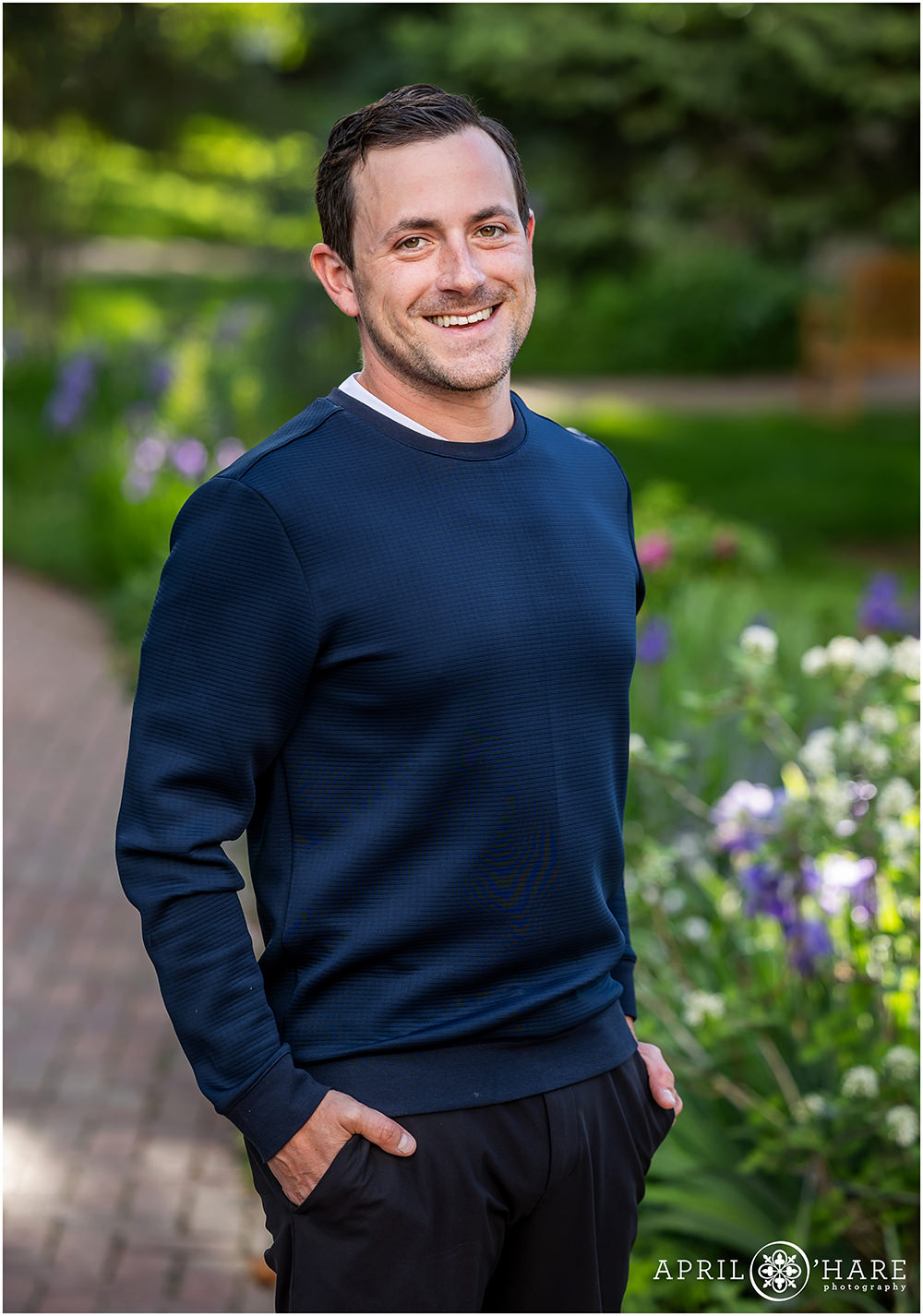 Individual photo at a family photoshoot in Boulder CO